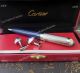 AAA Replica Cartier Roadster Blue Ballpoint Pen & Cufflinks Set (2)_th.jpg